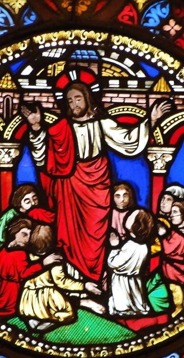 jéus et les enfants lyon hauteur