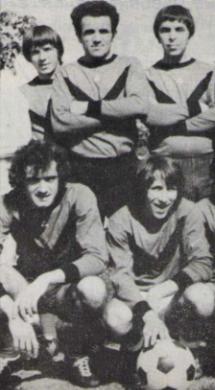1939-1972 Leon Chevalier avec footballeurs
